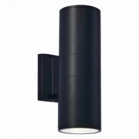 Светильник Уличный Настенный ST-Luce SL074.401.02 Черный/Черный LED 2*8W 4000K / СТ Люче.
