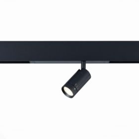 Светильник Трековый SMART Zoom ST-Luce ST658.496.07 Черный LED 1*7W 2700K-6000K 400Lm Ra>90 15-38 IP20 D40xH90 220V / СТ Люче.