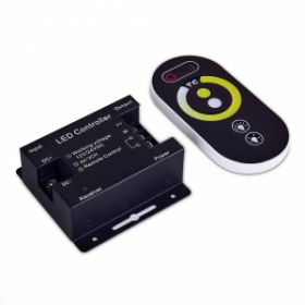 Контроллер 2,4 G для Светодиодной Ленты MIX WHITE, 2-х Канальный, DC12-24V; 12А ST-Luce ST9002.400.00MIX Черный / СТ Люче.