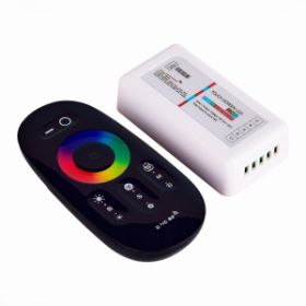 Контроллер 2,4 G для Светодиодной Ленты RGBW, 4-Канальный DC12-24V; 24А ST-Luce ST9002.500.00RGBW Черный, Белый / СТ Люче.