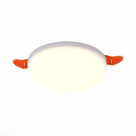 Светильник Встраиваемый ST-Luce ST700.538.08 Белый LED 1*8W 3000K 690Lm Ra80 180° IP44 D90xH20 85-265V / СТ Люче.