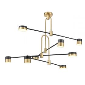 Светильник Подвесной Vele Luce Orchestra VL7204L08 Золотой, Металл / Веле Луче.