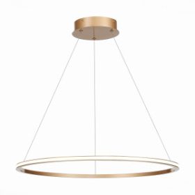 Светильник Подвесной ST-Luce ST604.243.34 Золотистый/Белый LED 1*34W 4000K / СТ Люче.