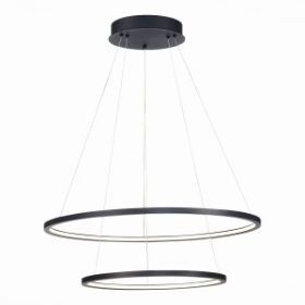 Светильник Подвесной ST-Luce ST603.443.56 Черный/Белый LED 1*56W 4000K / СТ Люче.