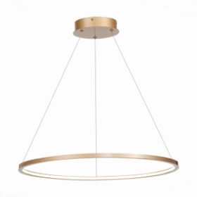Светильник Подвесной ST-Luce ST603.243.34 Золотистый/Белый LED 1*34W 4000K / СТ Люче.