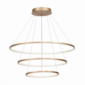 Светильник Подвесной ST-Luce ST603.243.114 Золотистый/Белый LED 1*114W 4000K / СТ Люче.