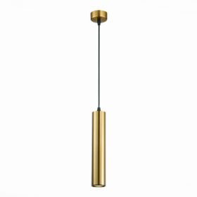Светильник Подвесной ST-Luce ST151.303.01 Золотистый GU10 1*50W IP20 D54xH290 220V Без Ламп / СТ Люче.
