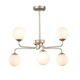 Светильник Подвесной ST-Luce SLE106203-06 Золотистый/Белый G9 LED 6*5W / СТ Люче.