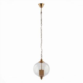 Светильник Подвесной ST-Luce SL362.203.03 Золотистый/Прозрачный E14 3*60W / СТ Люче.