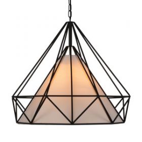 Светильник Подвесной ST-Luce SL233.403.01 Черный/Черный, Белый E27 1*60W / СТ Люче.