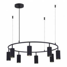 Светильник Подвесной ST-Luce SL1213.403.08 Черный/Черный GU10 8*5W 4000K / СТ Люче.