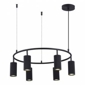 Светильник Подвесной ST-Luce SL1213.403.06 Черный/Черный GU10 6*5W 4000K / СТ Люче.