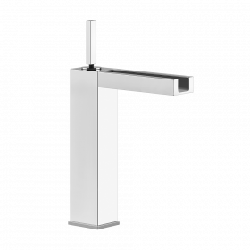 Высокий смеситель для раковины Gessi Rettangolo Cascata 11983