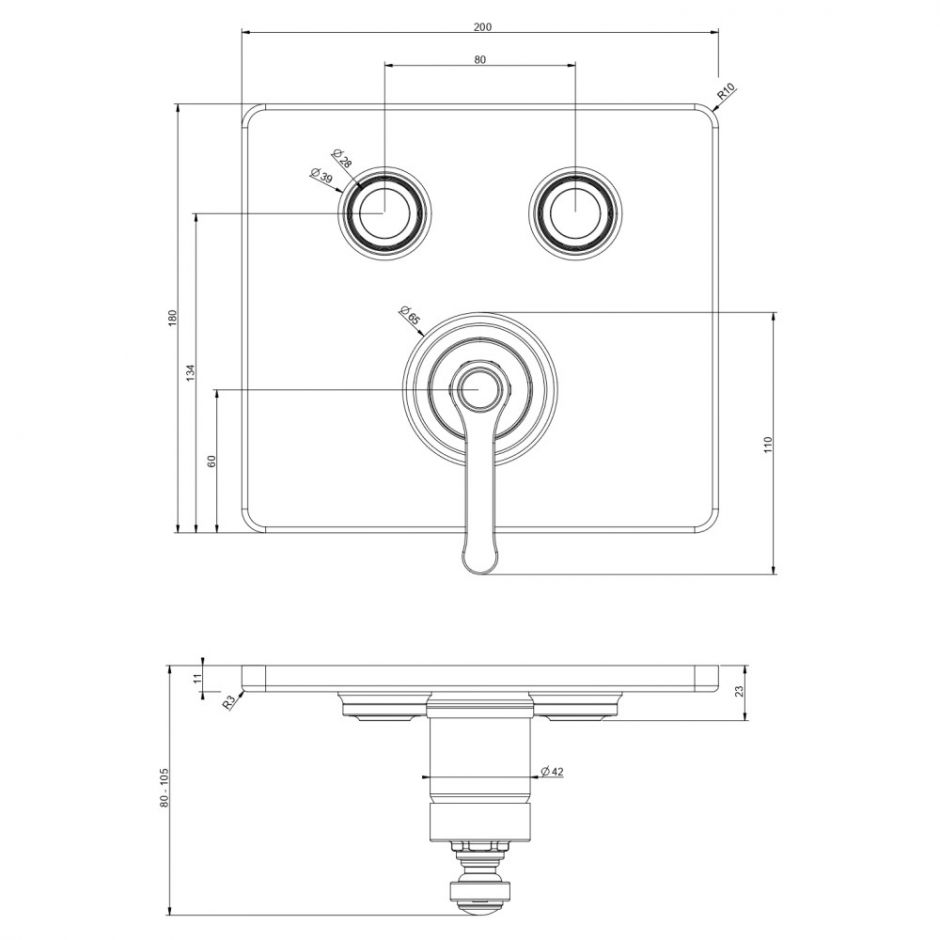 Настенный термостатический смеситель Gessi Hi-Fi Eclectic 65242 ФОТО