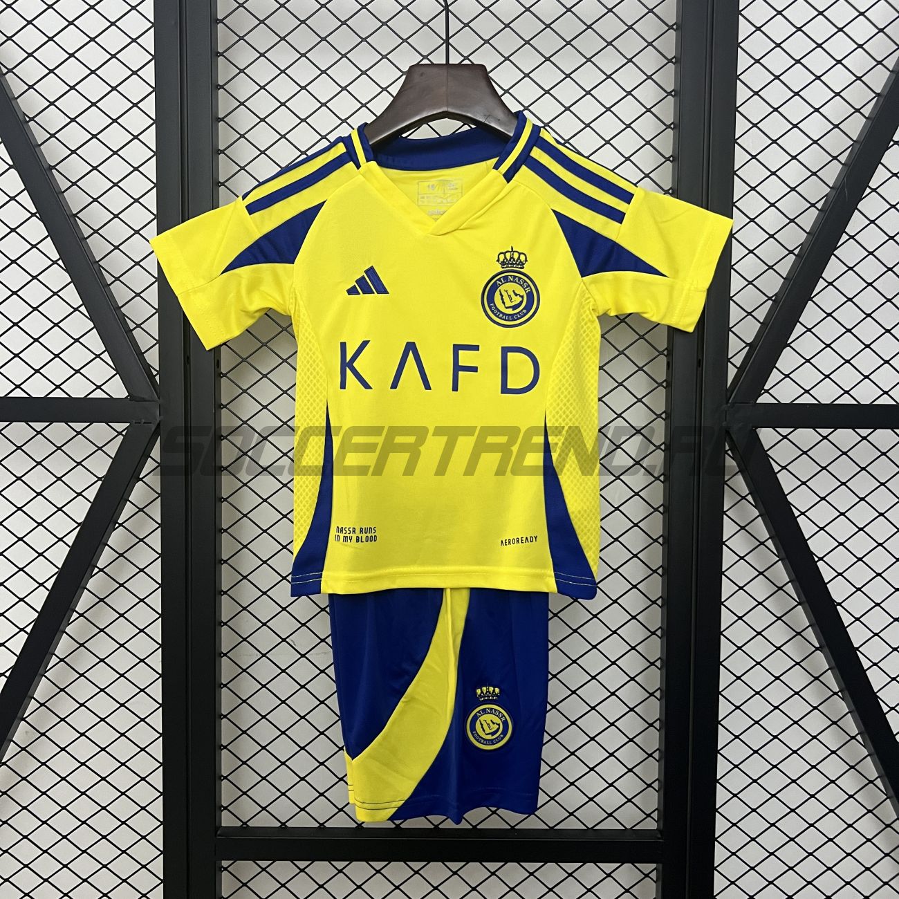 Детский комплект Al Nassr Riyadh(домашняя форма) 24/25