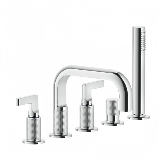 Смеситель для ванны и душа Gessi Inciso 58040 схема 4