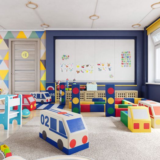 Комплект мягких модулей  «Город»