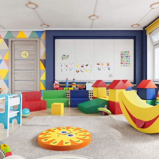 Комплект  мягких модулей  «Теремок»