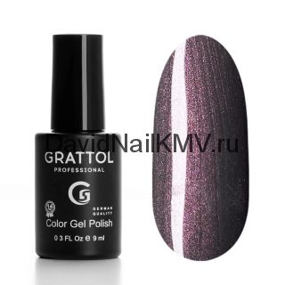 Grattol Гель-лак №176 Smoky Bordeaux