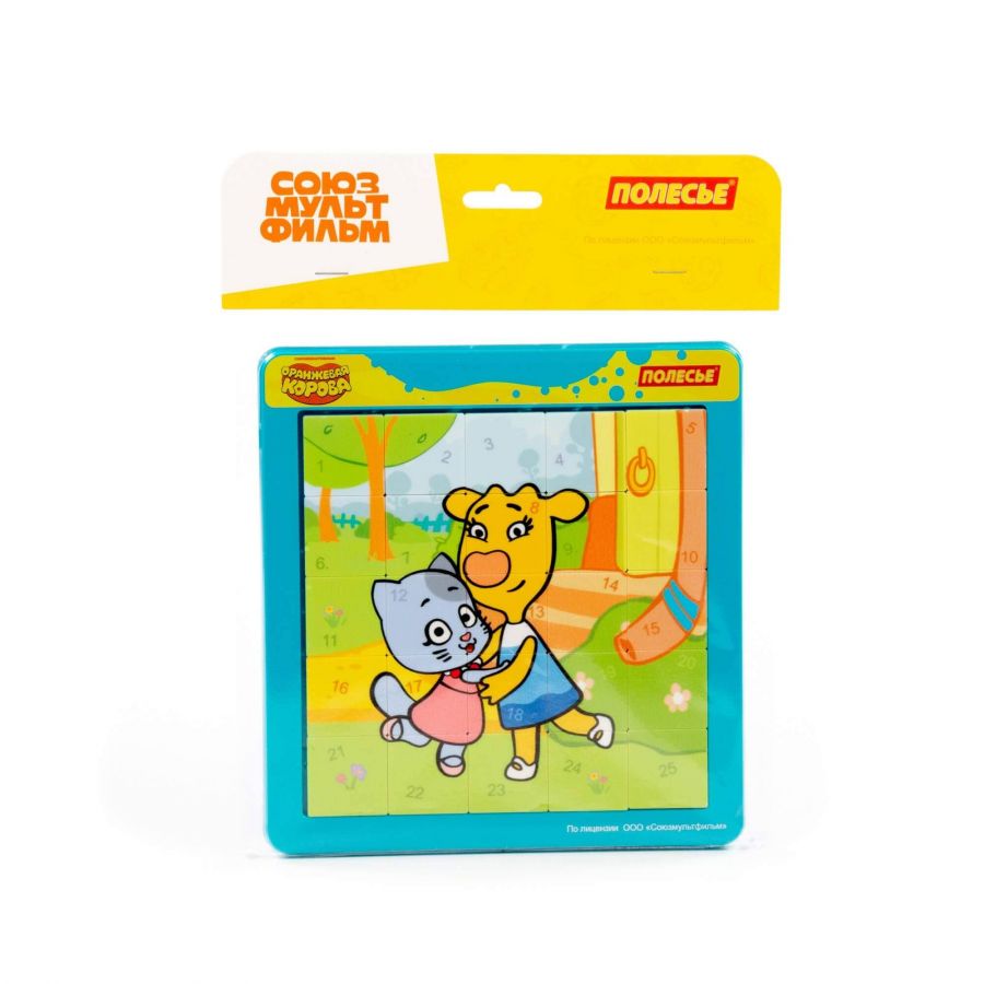 Набор игровой настольный "Оранжевая корова №1" (25 элементов) (в пакете)