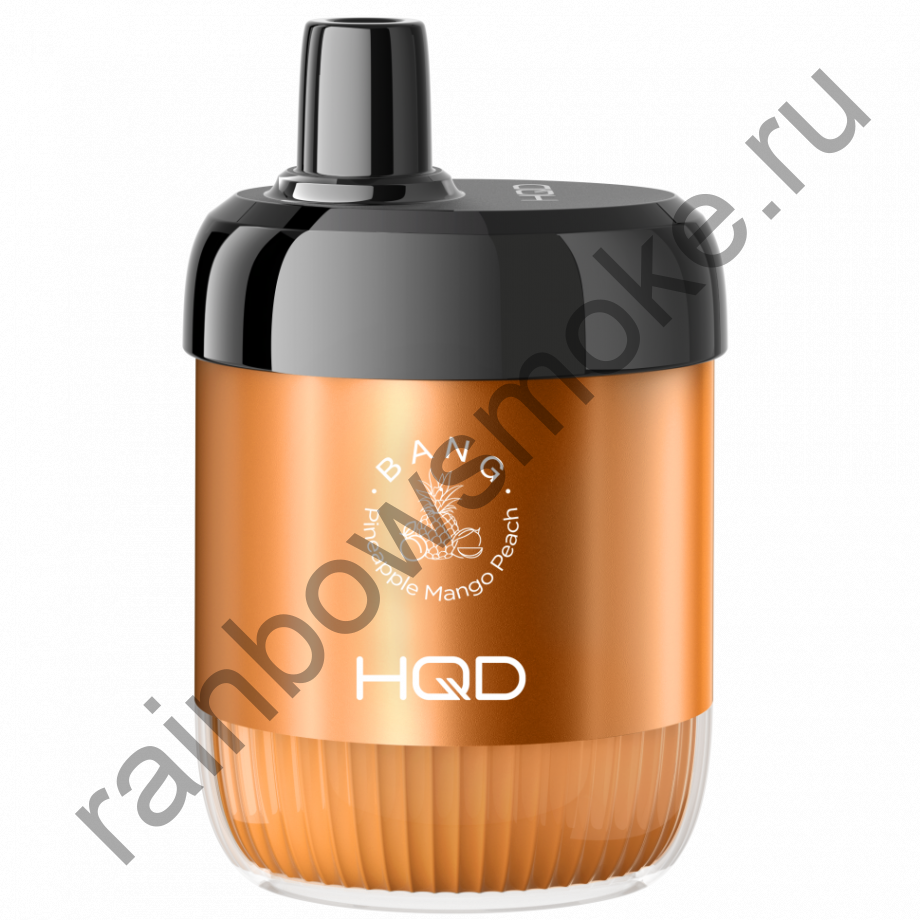 Одноразовая ЭС HQD Bang 5000 - Pineapple Mango Peach (Ананас Манго Персик)