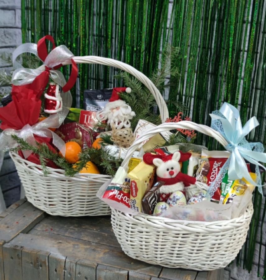 Корзины с вкусным наполнением