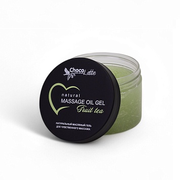Масляный гель FRUIT TEA (massage oil gel) для чувственного массажа 150 мл