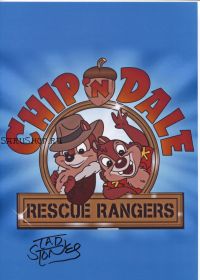 Автограф: Тэд Стоунс. Чип и Дейл спешат на помощь / Chip «n» Dale Rescue Rangers