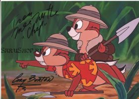 Автографы: Тресс МакНилл, Кори Бертон. "Чип и Дейл / Chip «n» Dale Rescue Rangers"