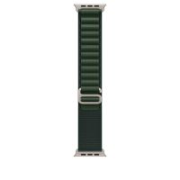 Ремешок Apple Watch Ulta 49mm Dark Green Trail Loop - Natural Titanium Finish - M оригинал