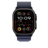 Ремешок Apple Watch Ulta 49mm Navy Alpine Loop - Black Titanium Finish