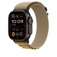 Ремешок Apple Watch Ulta 49mm Tan Alpine Loop - Black Titanium Finish