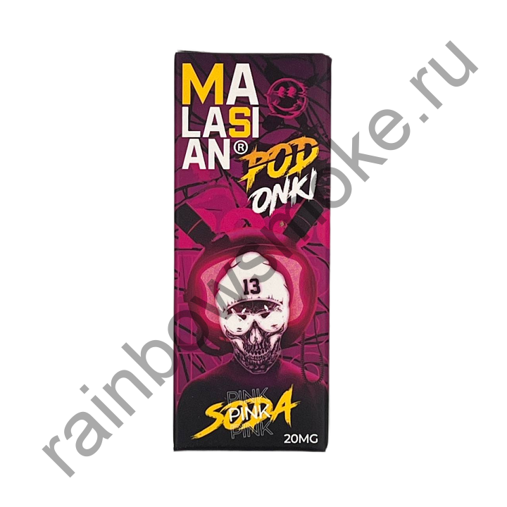 Жидкость Podonki Malasian 30 ml - Pink Soda (Розовый Лимонад Малина Лимон Двойной Лёд)