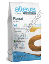 Корм Alleva Care Аллева Renal Antiox Ренал поддержка функции почек для собак 2кг