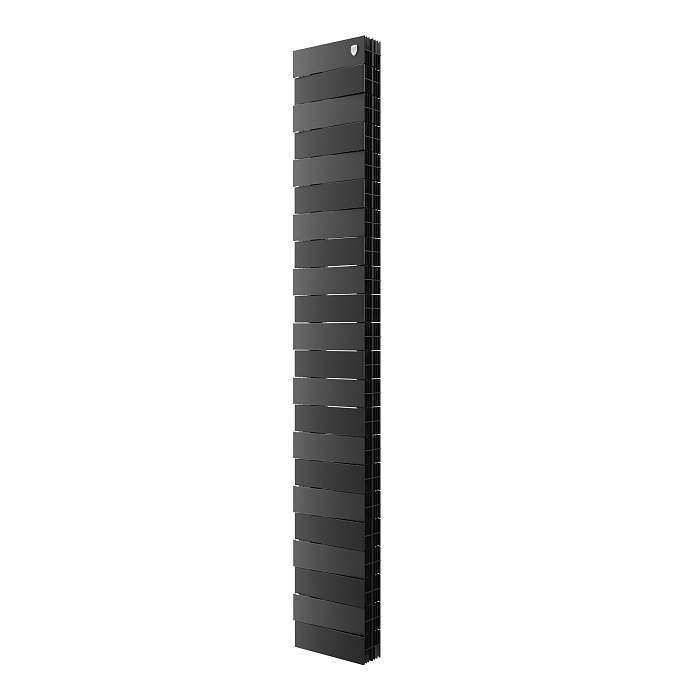 Радиатор биметаллический Royal Thermo  PianoForte Tower 200 /Noir Sable - 22 секции, боковое подключение