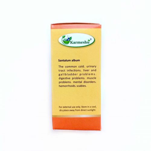 Масло эфирное Сандаловое дерево | Essential oil Sandalwood | 10 мл | Karmeshu