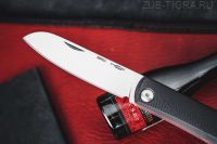 Нож N.C.Custom Bro G10 Black-Red Satin