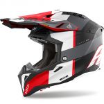 Airoh Aviator 3 Monarch Grey/Red Matt шлем для мотокросса и эндуро