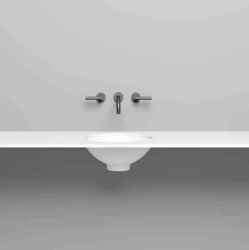 Изображение Белая столешница конструктор из искусственного камня Salini Costa 200221MRF