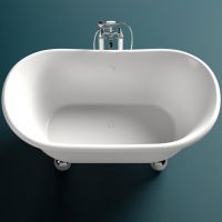 Ванна из искусственного камня Salini Alba 172х89 схема 1