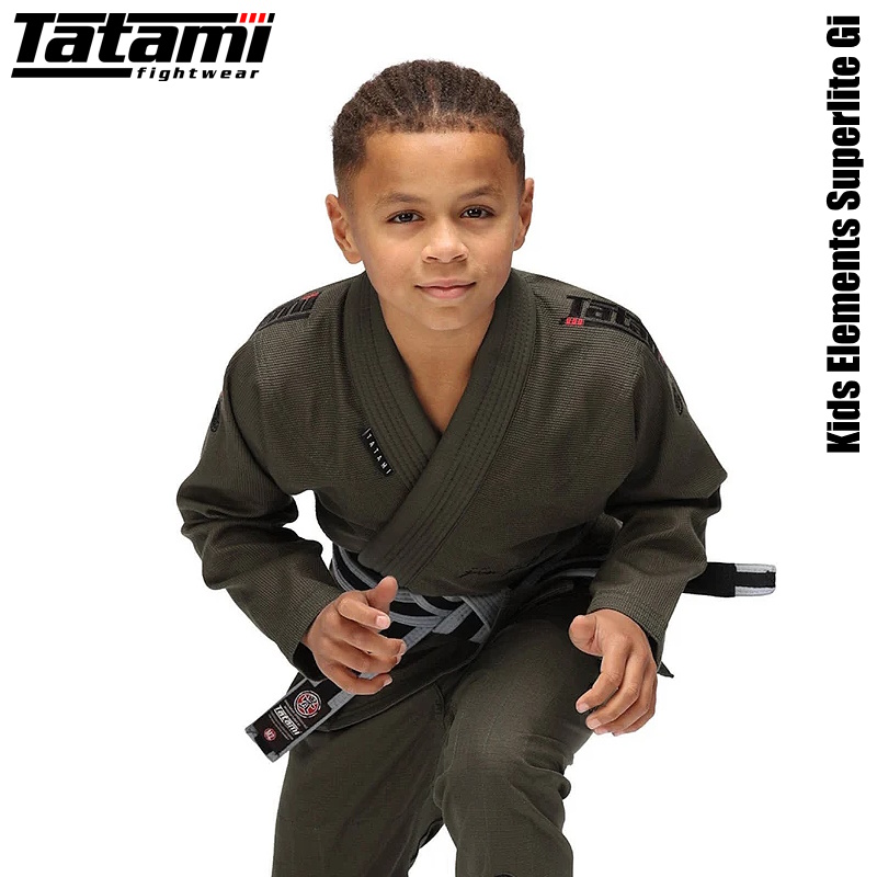 Детское кимоно Tatami Elements Superlite Khaki