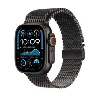 Часы Apple Watch Ultra 2 GPS + Cellular 49mm Titanium Case with Black Titanium Milanese Loop L оригинал