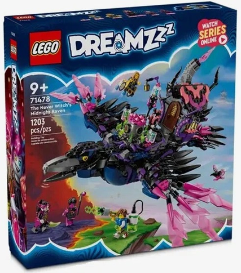 LEGO DREAMZzz 71478 The Never Witch's Midnight Raven, 1203 дет.