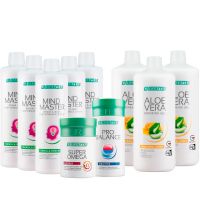 Набор «Антиэйдж» с Алоэ Вера Питьевым Гелем со вкусом меда и Майнд Мастер «Зеленаяя формула»