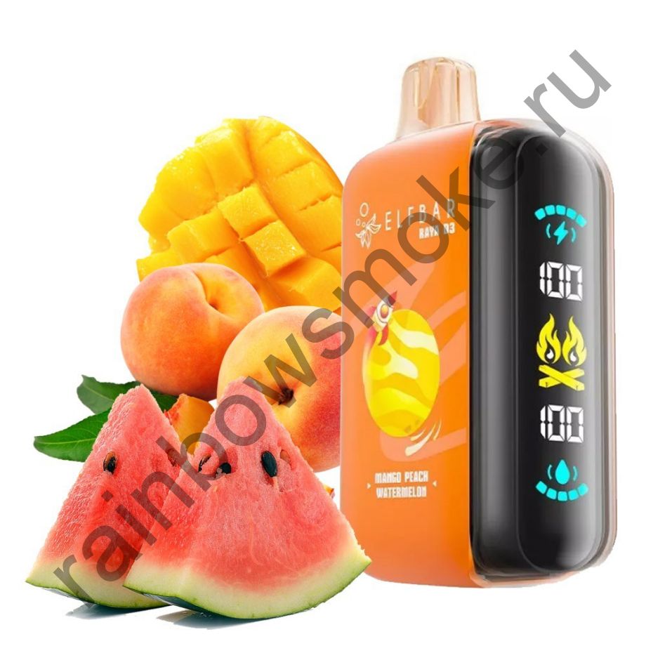 ELF BAR Raya D3 25000 - Mango Peach Watermelon (Манго Персик Арбуз)