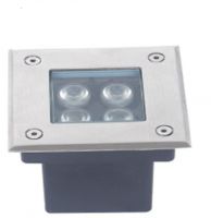 Светильник встраиваемый 105*105 4W 12V IP65 на светодиодах OSRAM