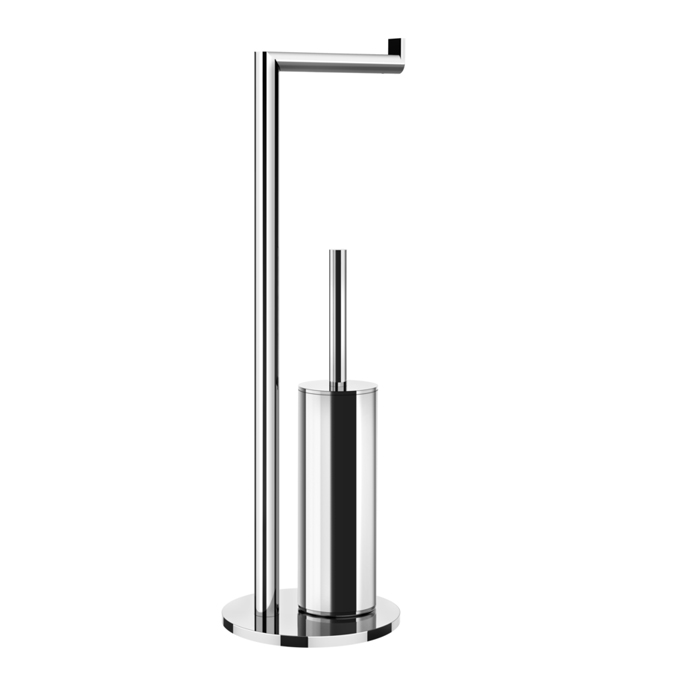 Стойка с держателем для туалетной бумаги и ёршиком Gessi Emporio accessories 38942