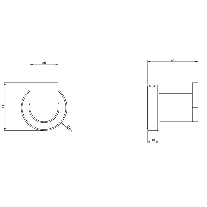 Подвесной крючок Gessi Emporio accessories 38921 ФОТО