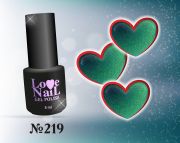 219 LoVe Nail гель лак класса премиум 5 мл.