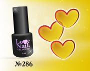 286 LoVe Nail гель лак класса премиум ВИТРАЖ 5 мл.